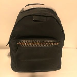 Brand new Stella McCartney nylon / chain backpack